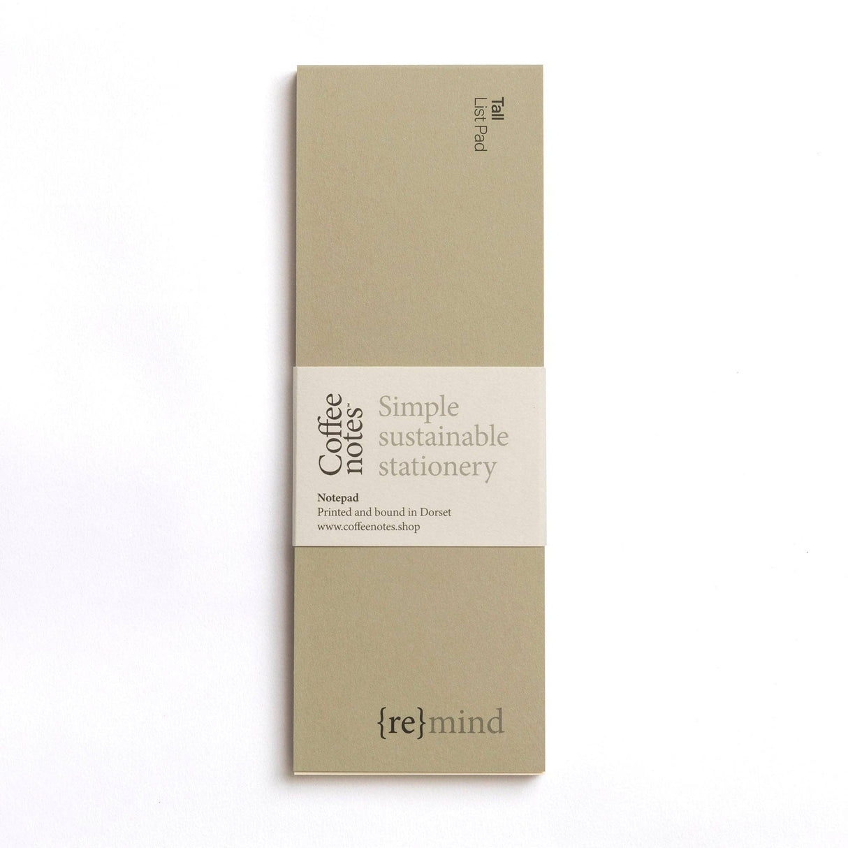 List pad (Camel Tweed)