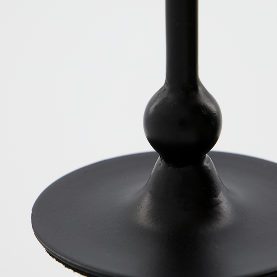 Black Folk candle holder