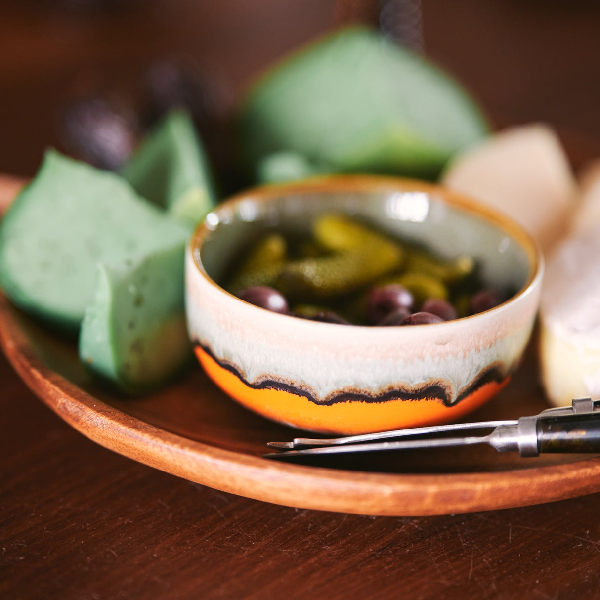 70s Ceramics dessert bowl (Burst)