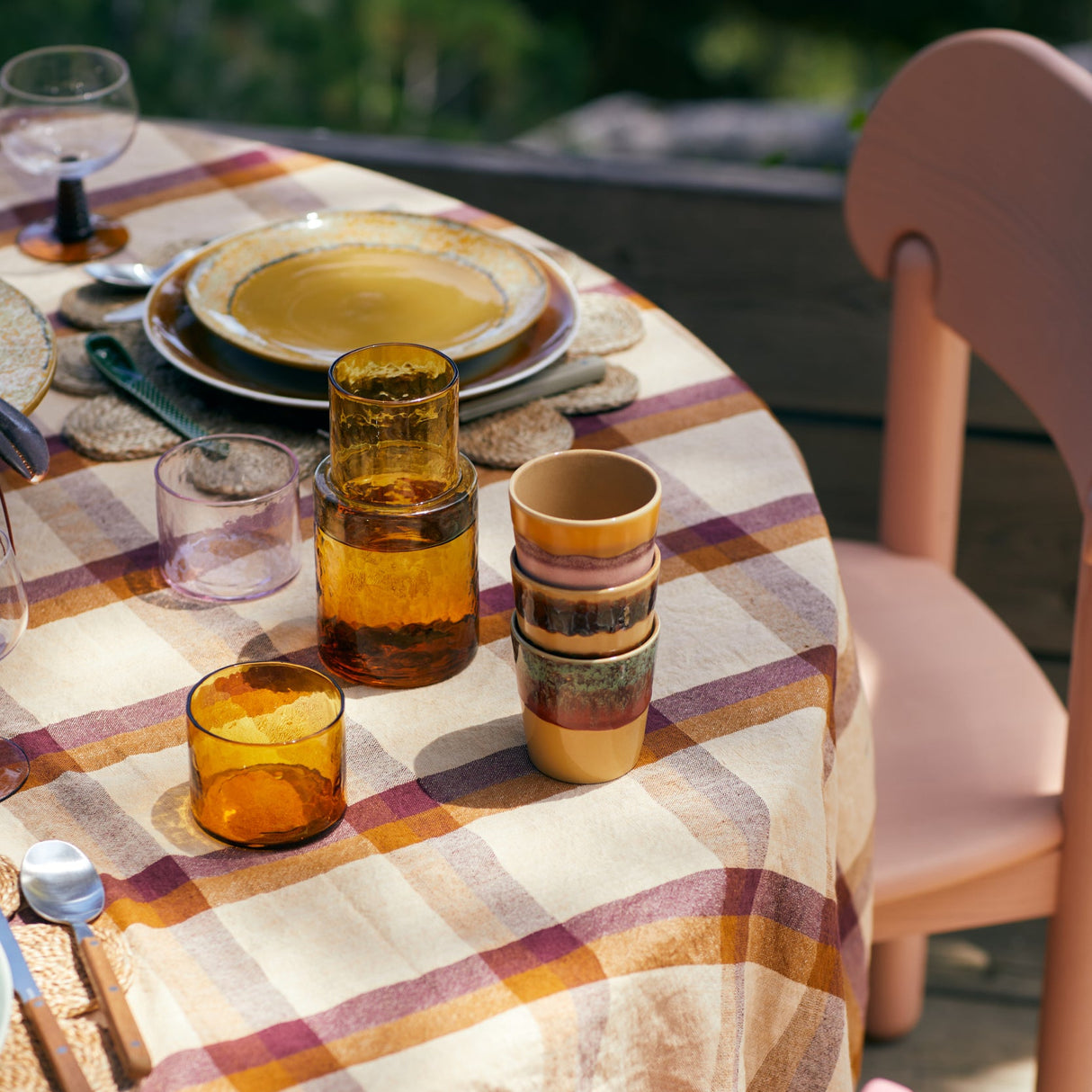 70s ceramics coffee cup (Cove)