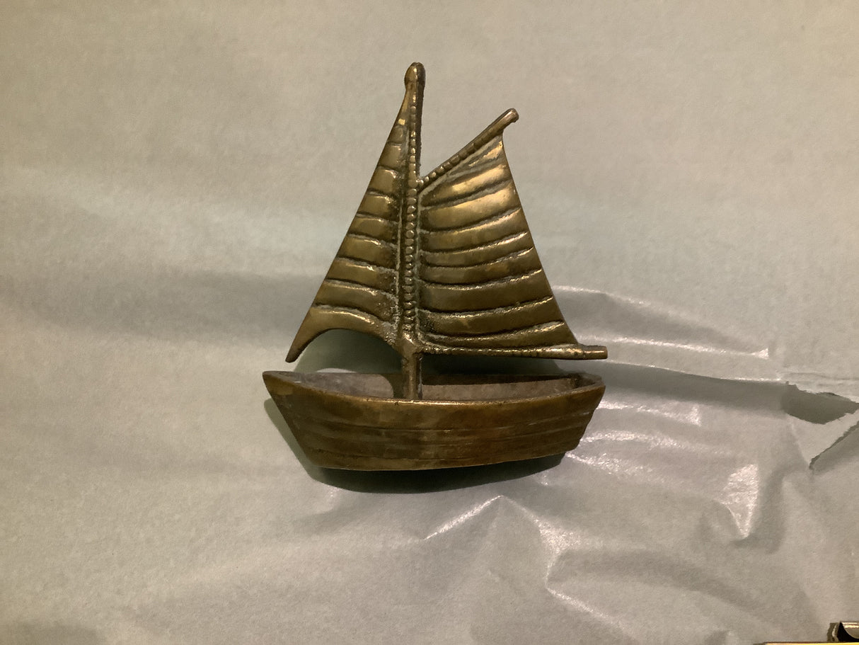 Brass boat