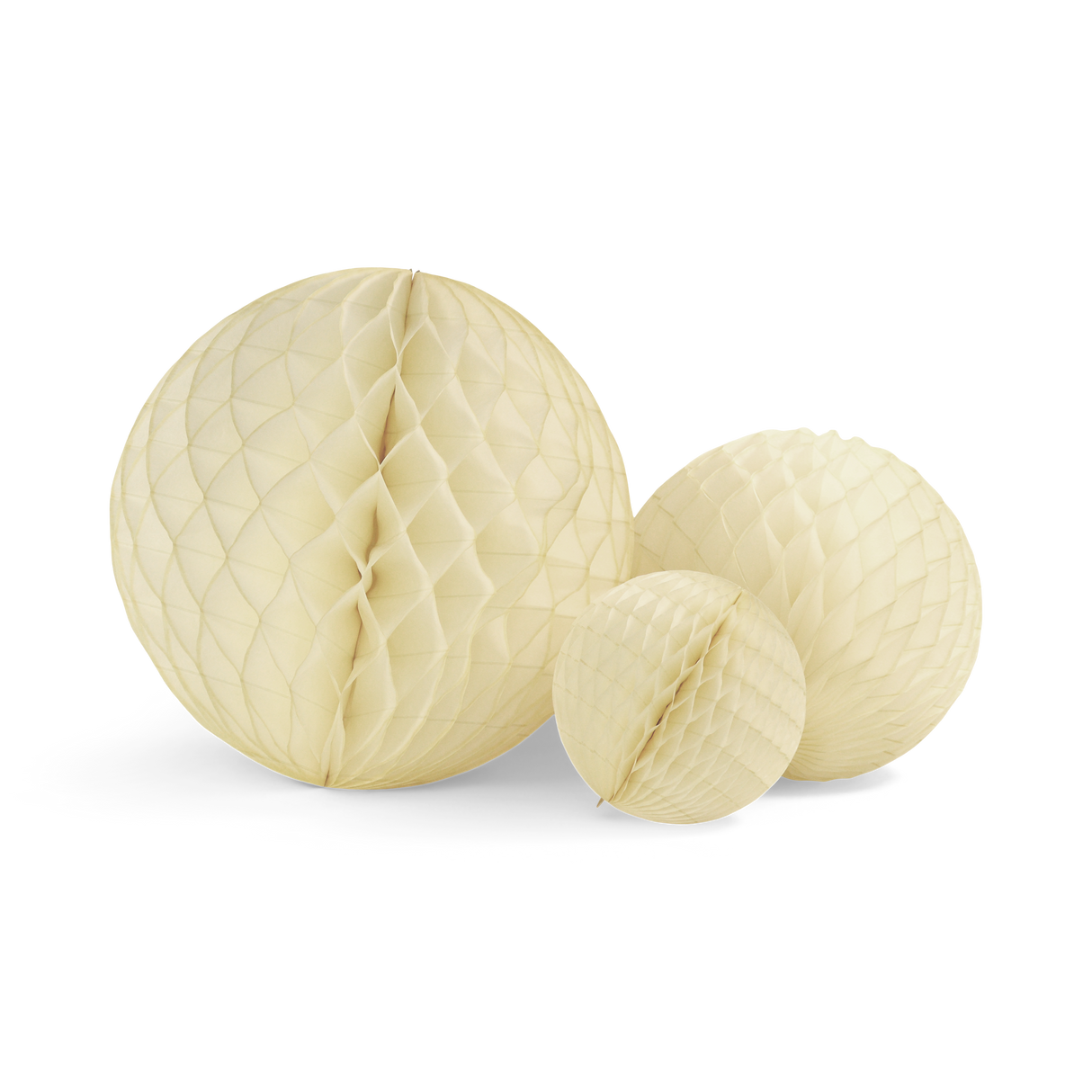 Honeycomb ball trio (natural)