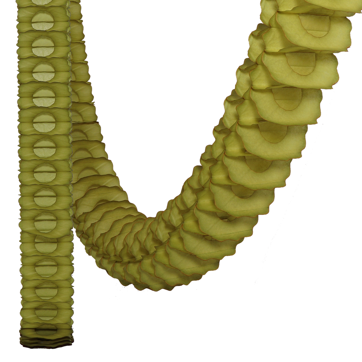 Garland Paper Decoration (Olive)