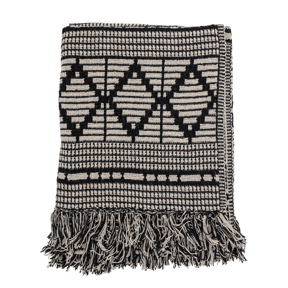 Gutte recycled throw (black)