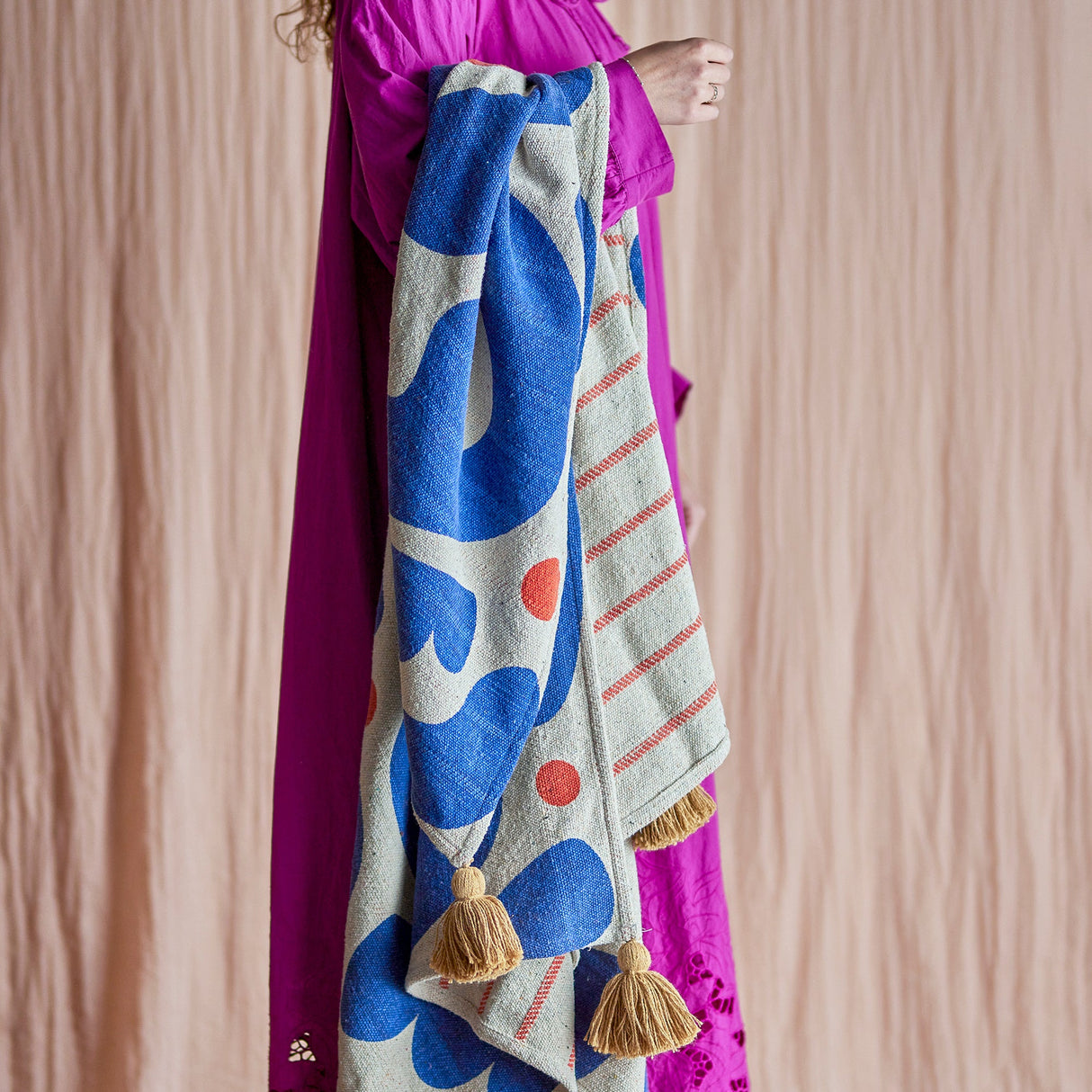 Eviaya recycled throw