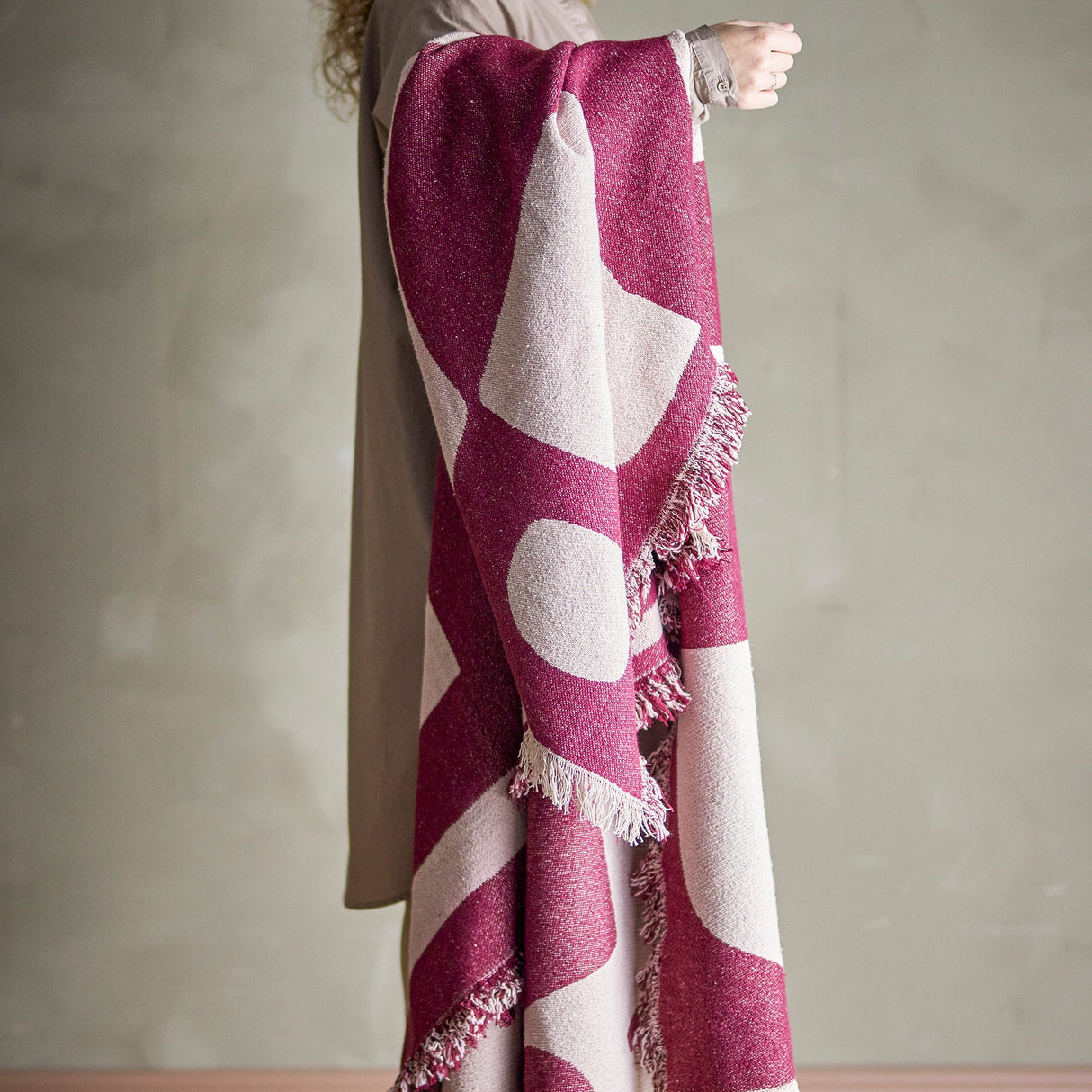 Olica recycled throw