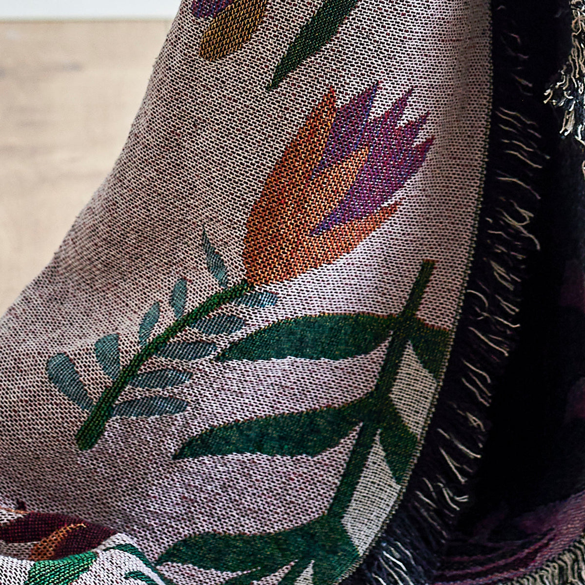 Yash recycled throw