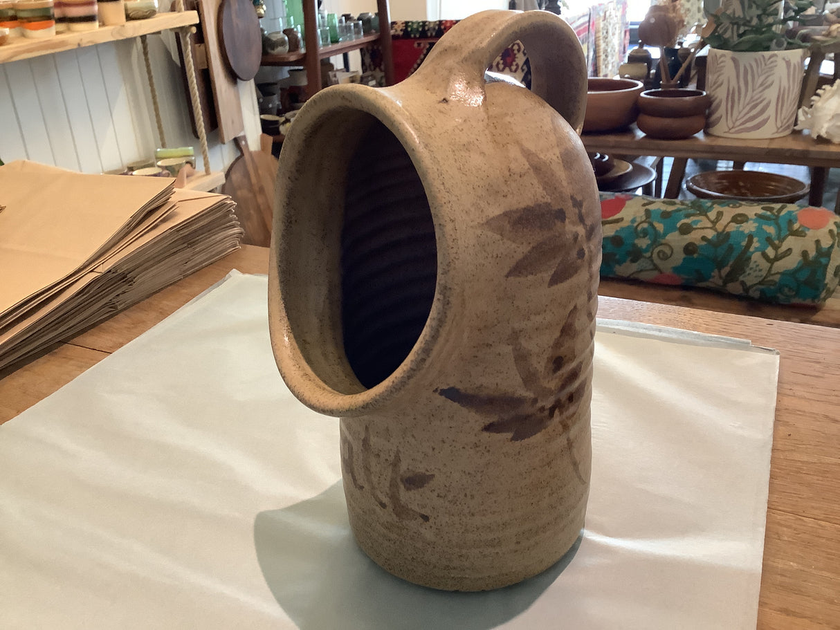 Studio pottery salt pig