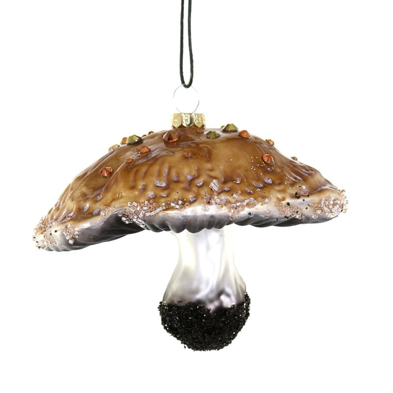 Foraged mushroom decoration