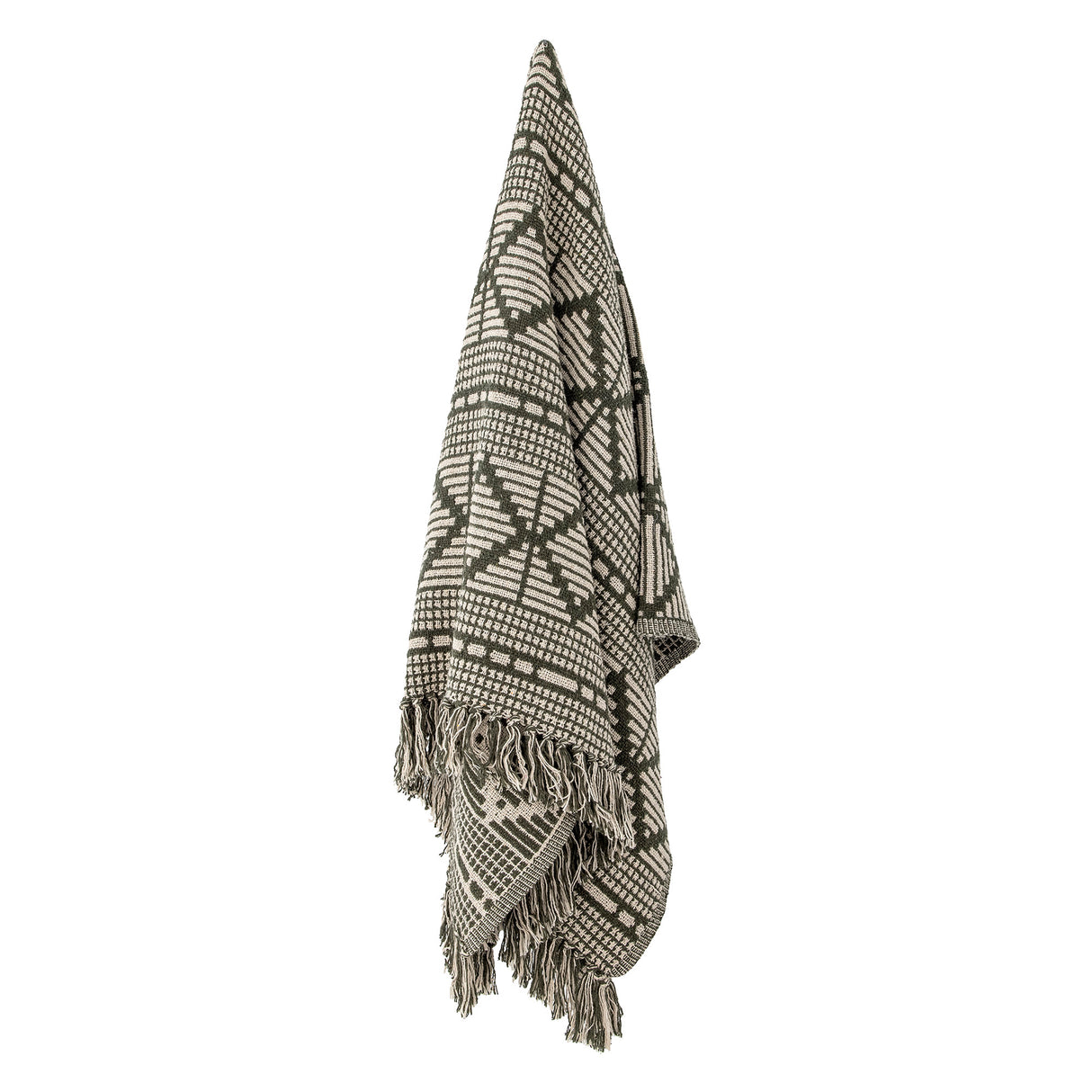 Gutte recycled throw (green)