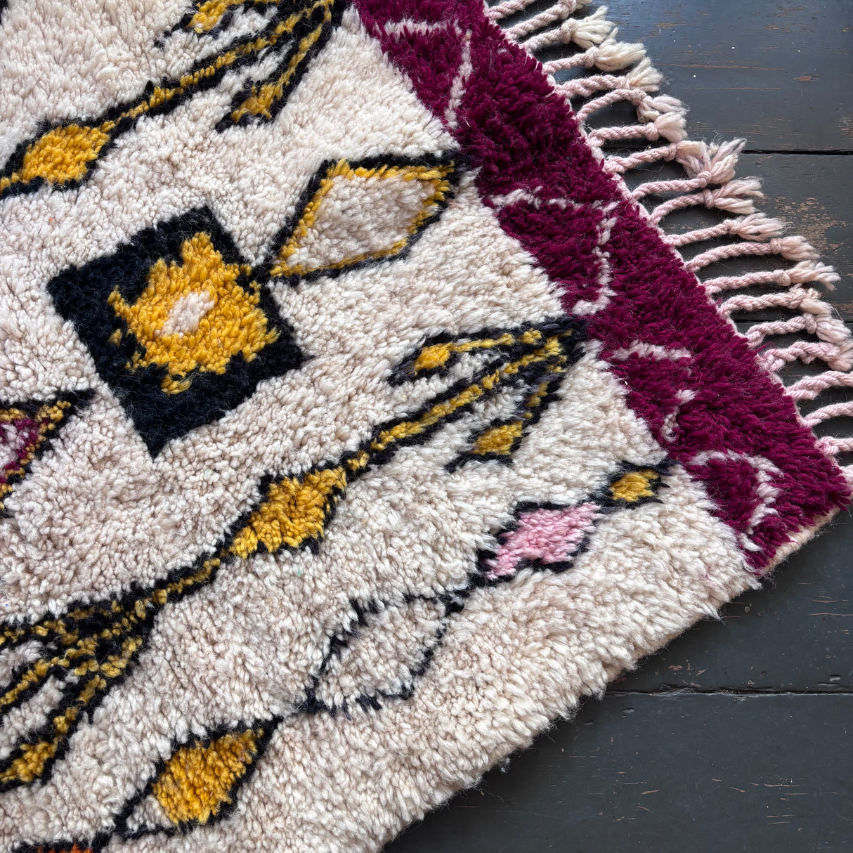 Bold Beni Ourain rug