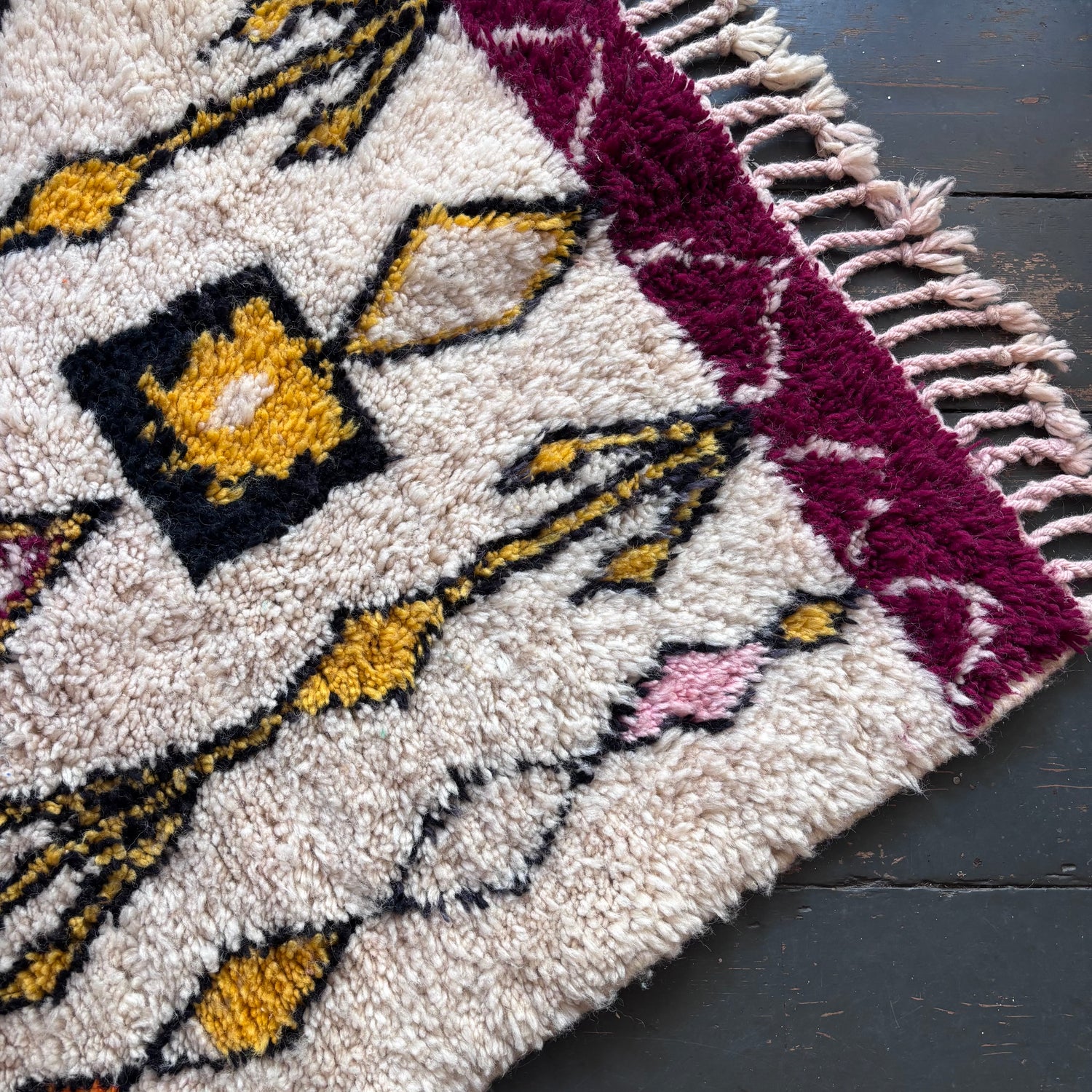 Bold Beni Ourain rug