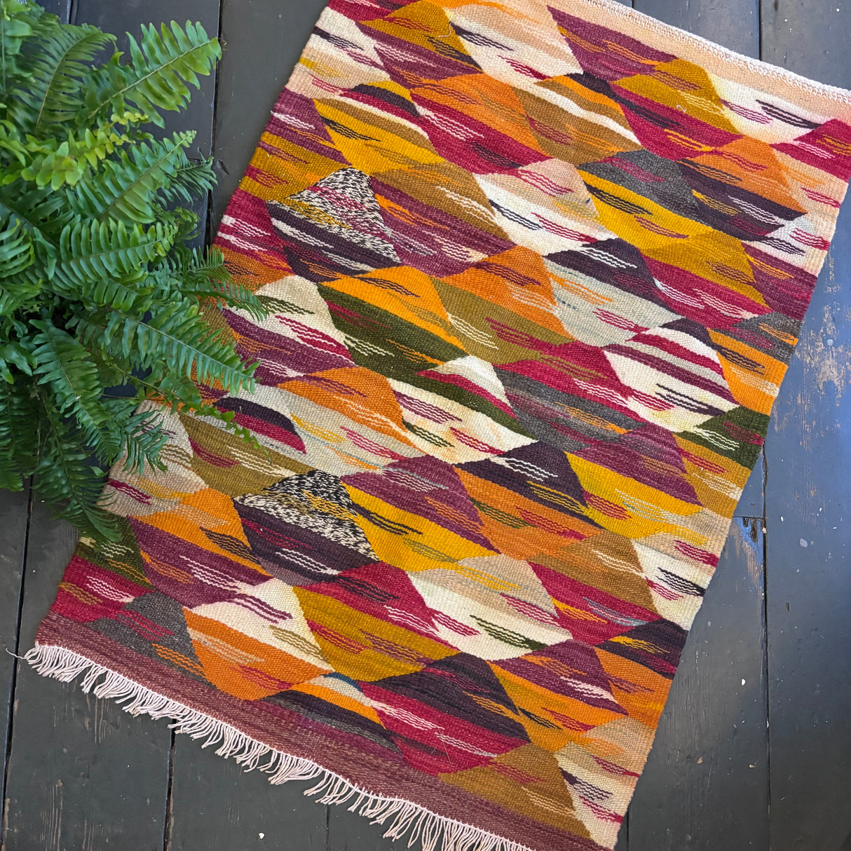 Moroccan dunes kilim