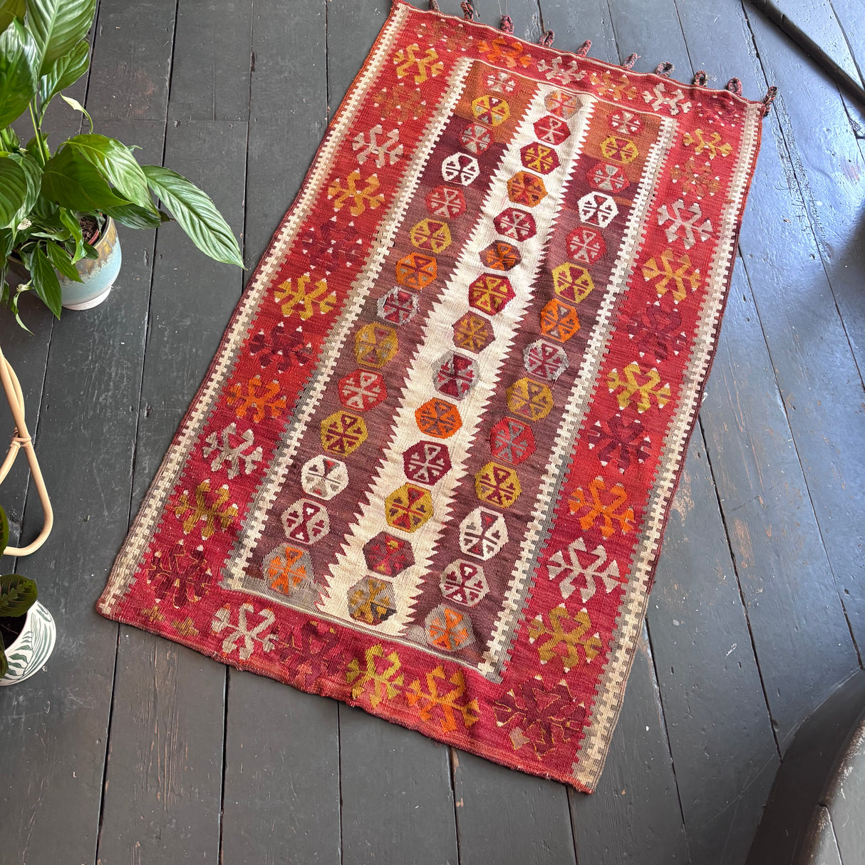 Antique Turkish kilim