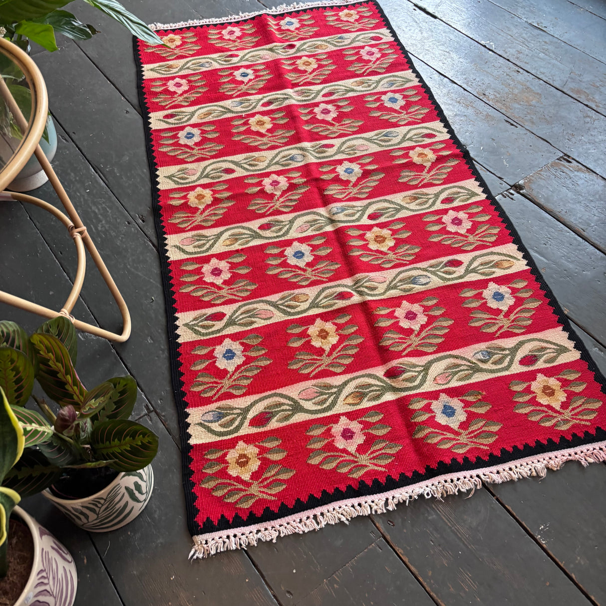 Moldavian floral rug