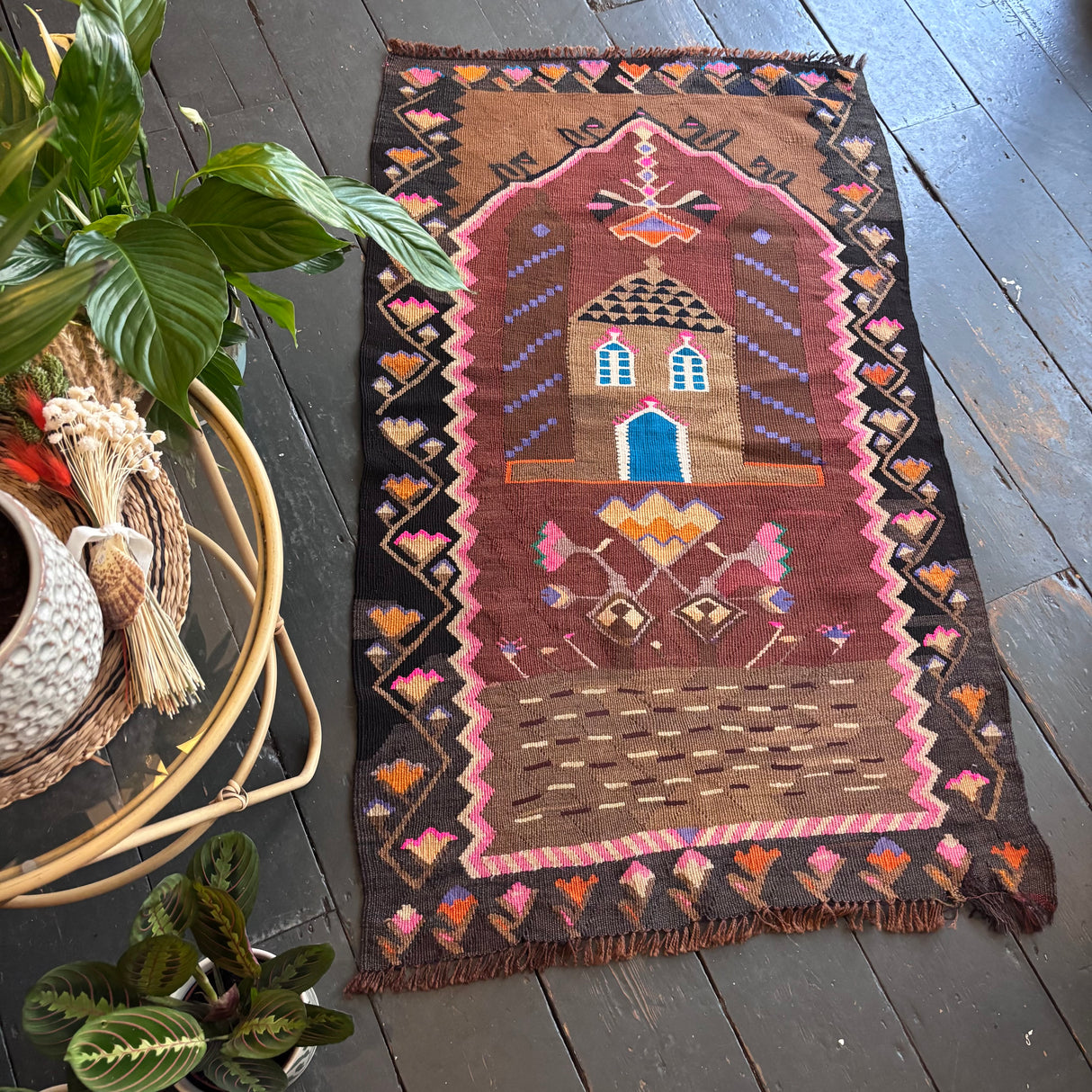 Persian bright kilim