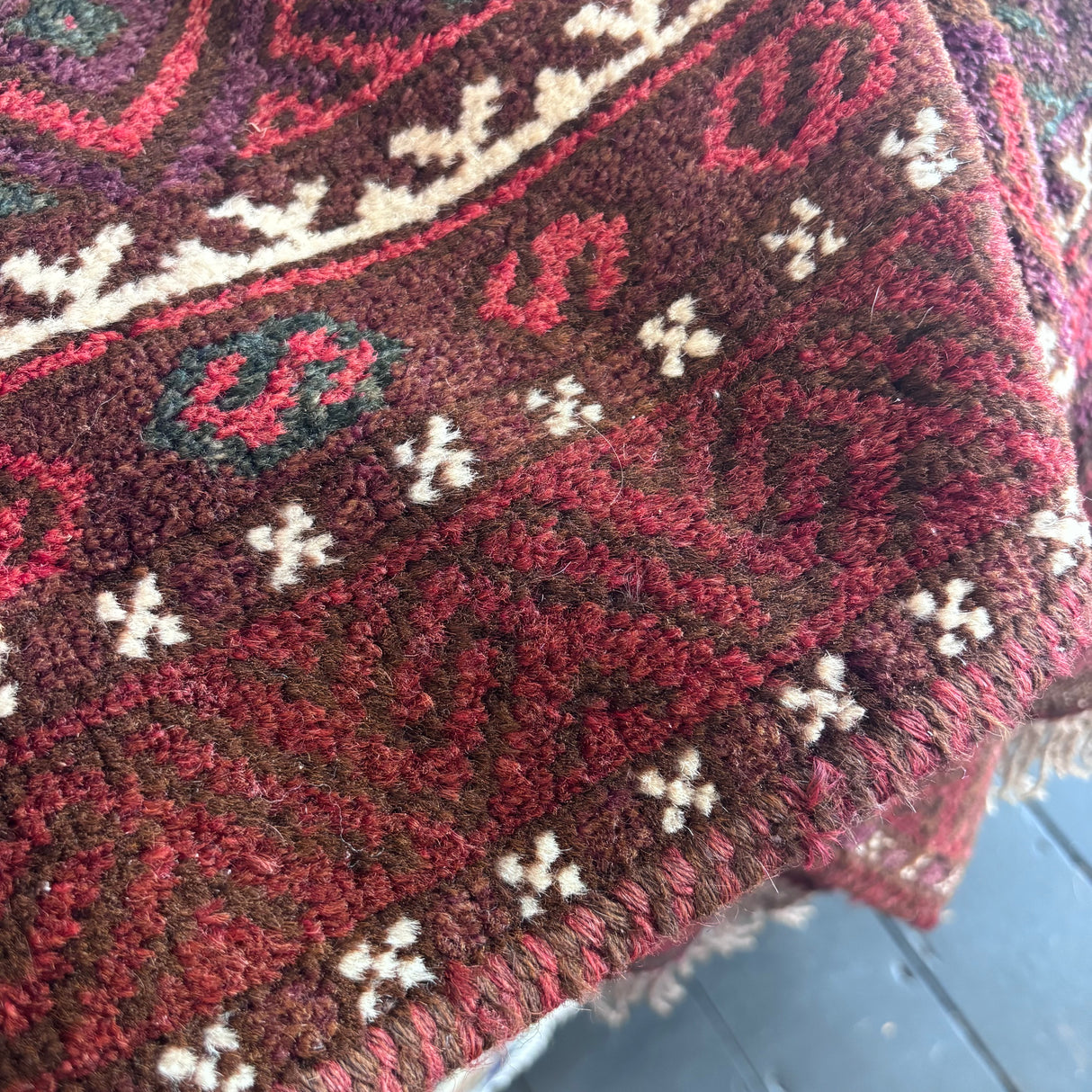 Vintage Baluch rug