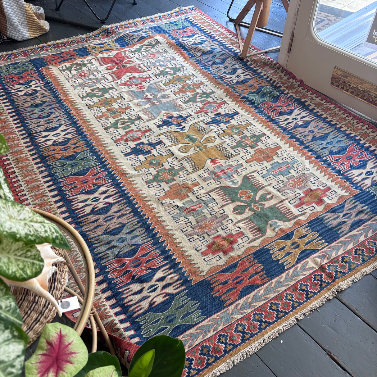 Large Turkish kilim
