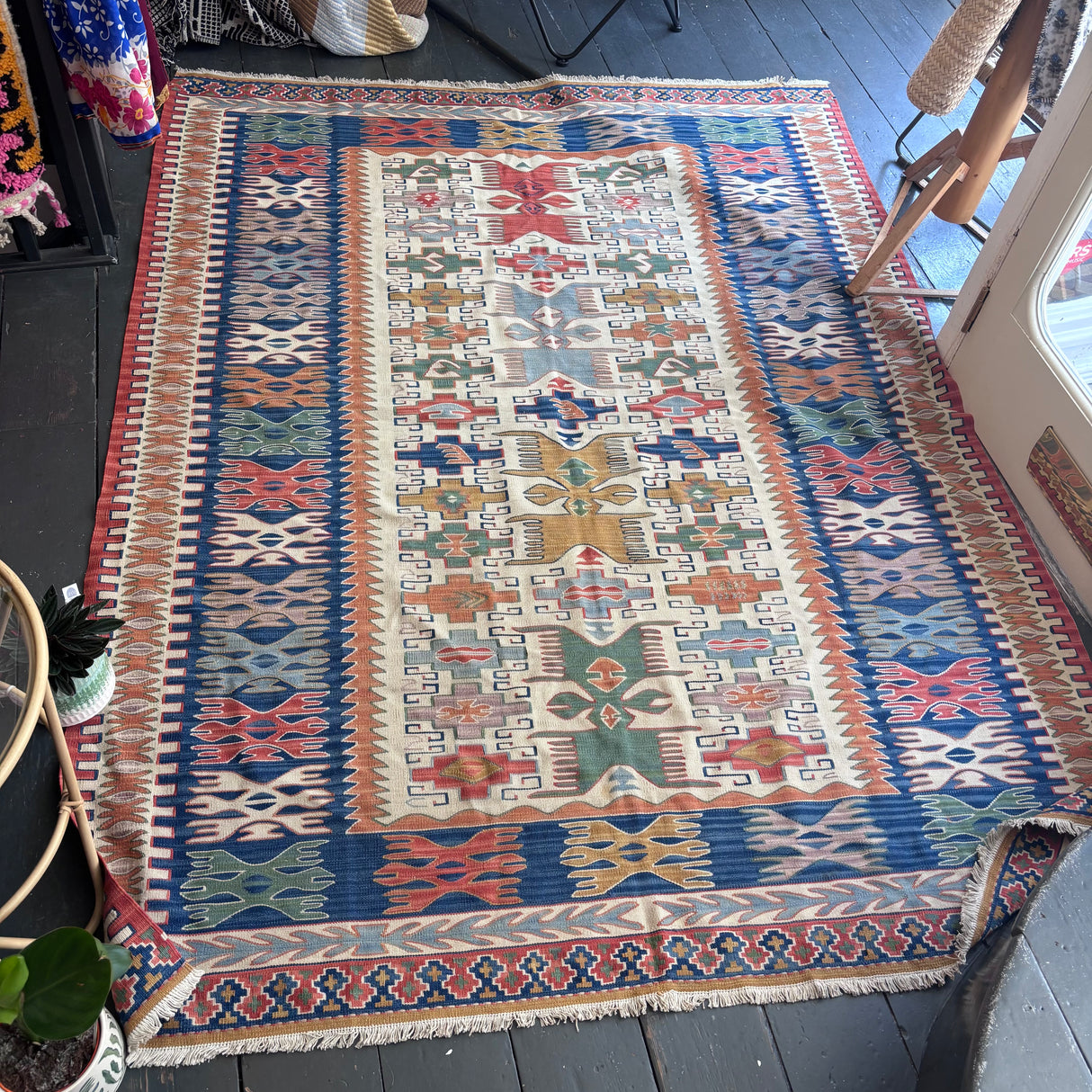 Large Turkish kilim