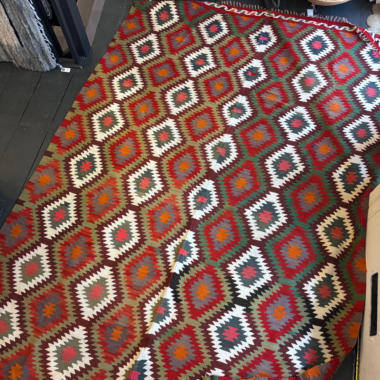 Turkish geometric kilim