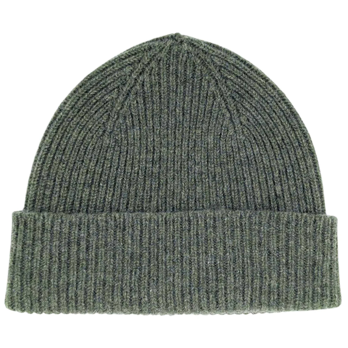 Unisex lambswool beanie (soft green)