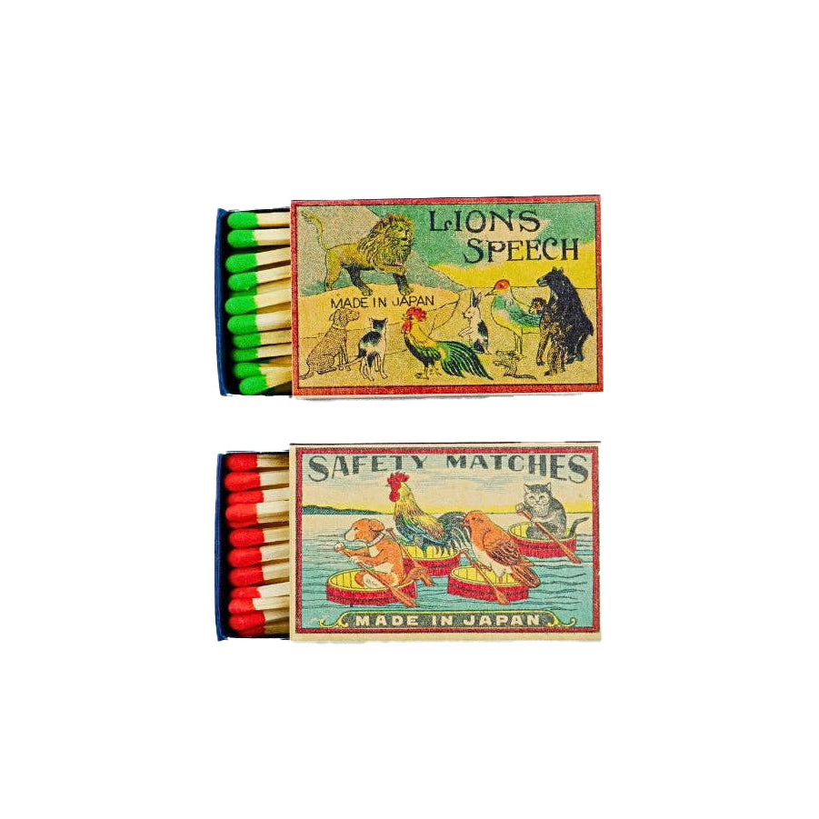 Whimsical tales retro matches