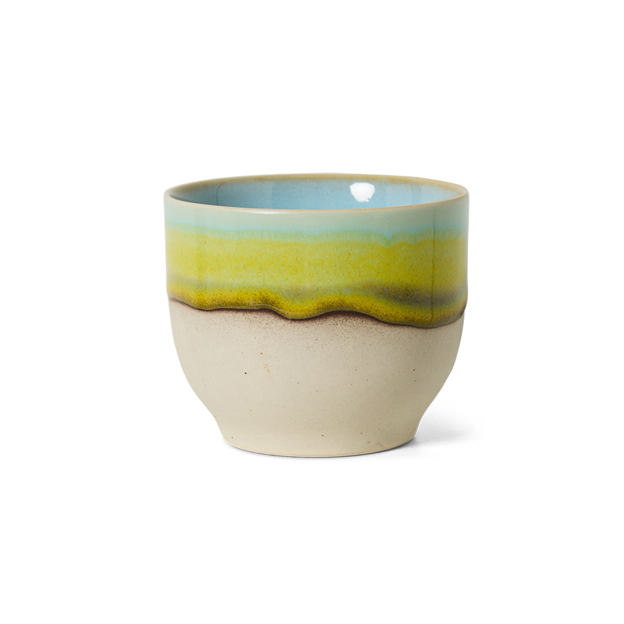 70s Ceramics cafe cup (Glint)