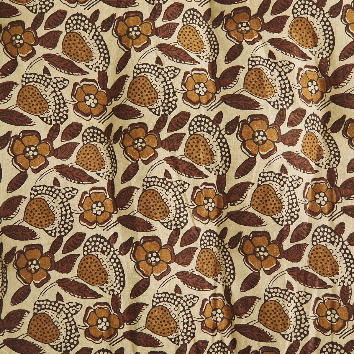 Flower printed cotton mattress