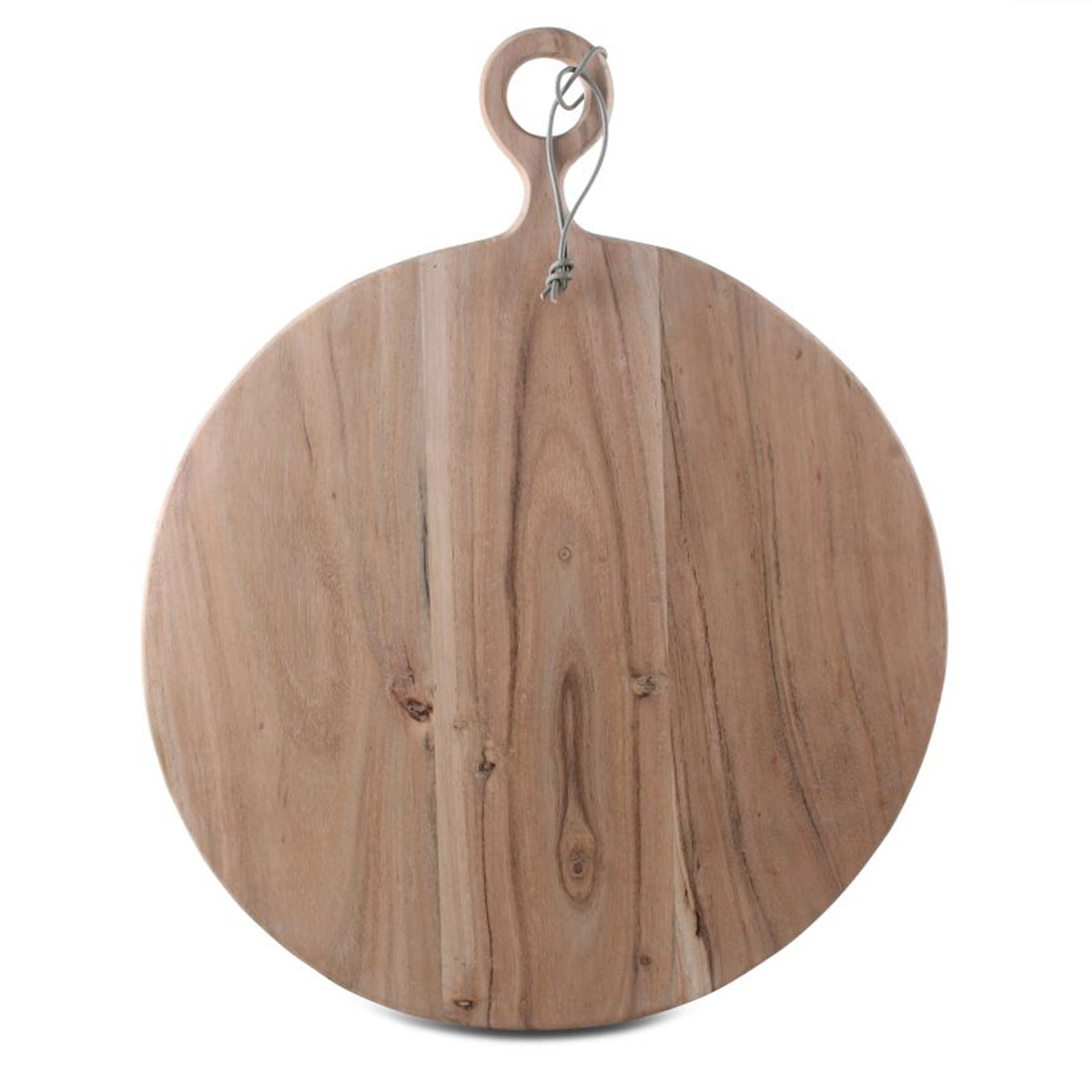 Large Acacia wood board (XL, round)