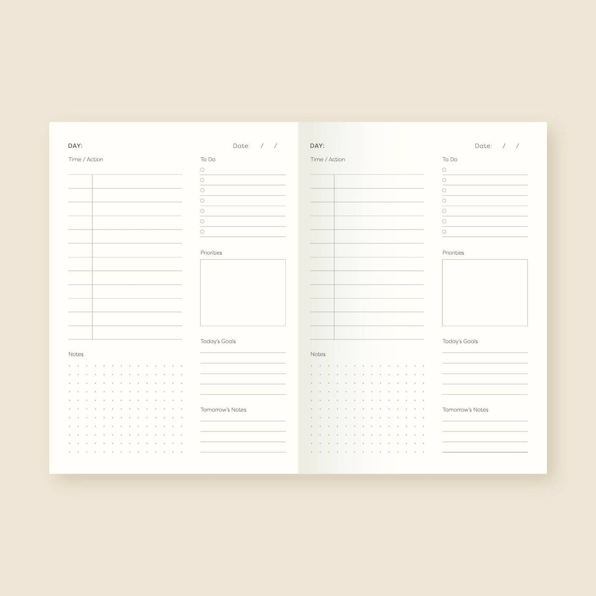 Daily planner (Smyrna)