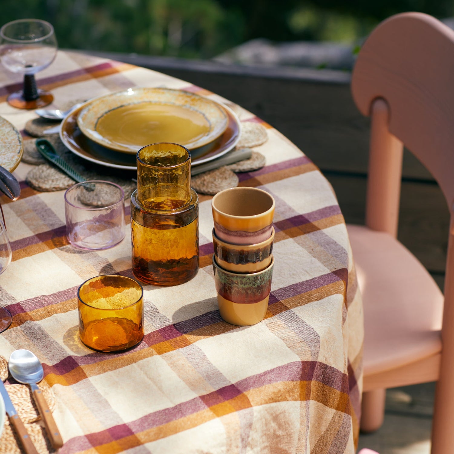 70s ceramics coffee cup (Cove)