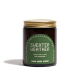 Sweater weather scented candle