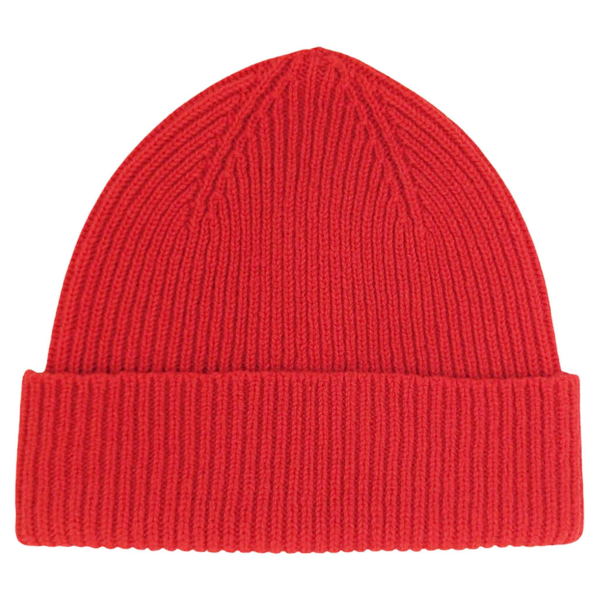 Unisex lambswool beanie (scarlet)