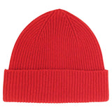 Unisex lambswool beanie (scarlet)