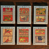 Whimsical tales retro matches