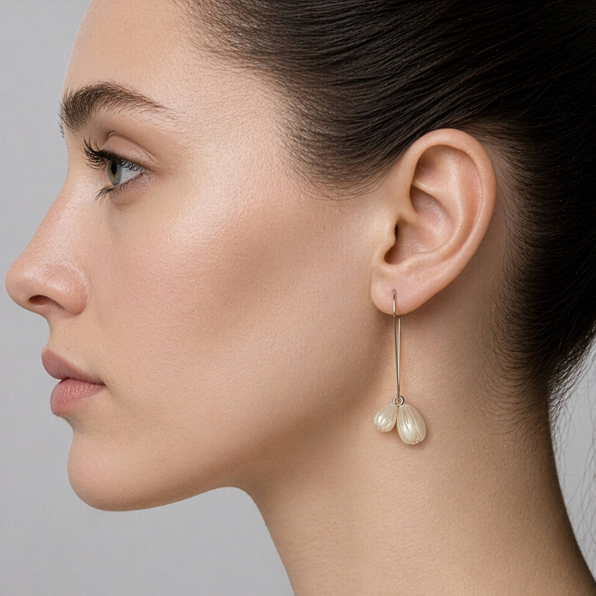 Pearl Snowdrop Earrings