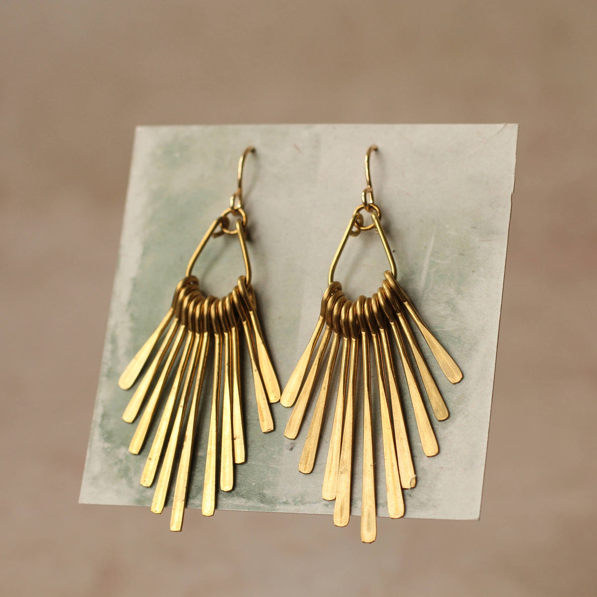 Art Deco Fringe Earrings