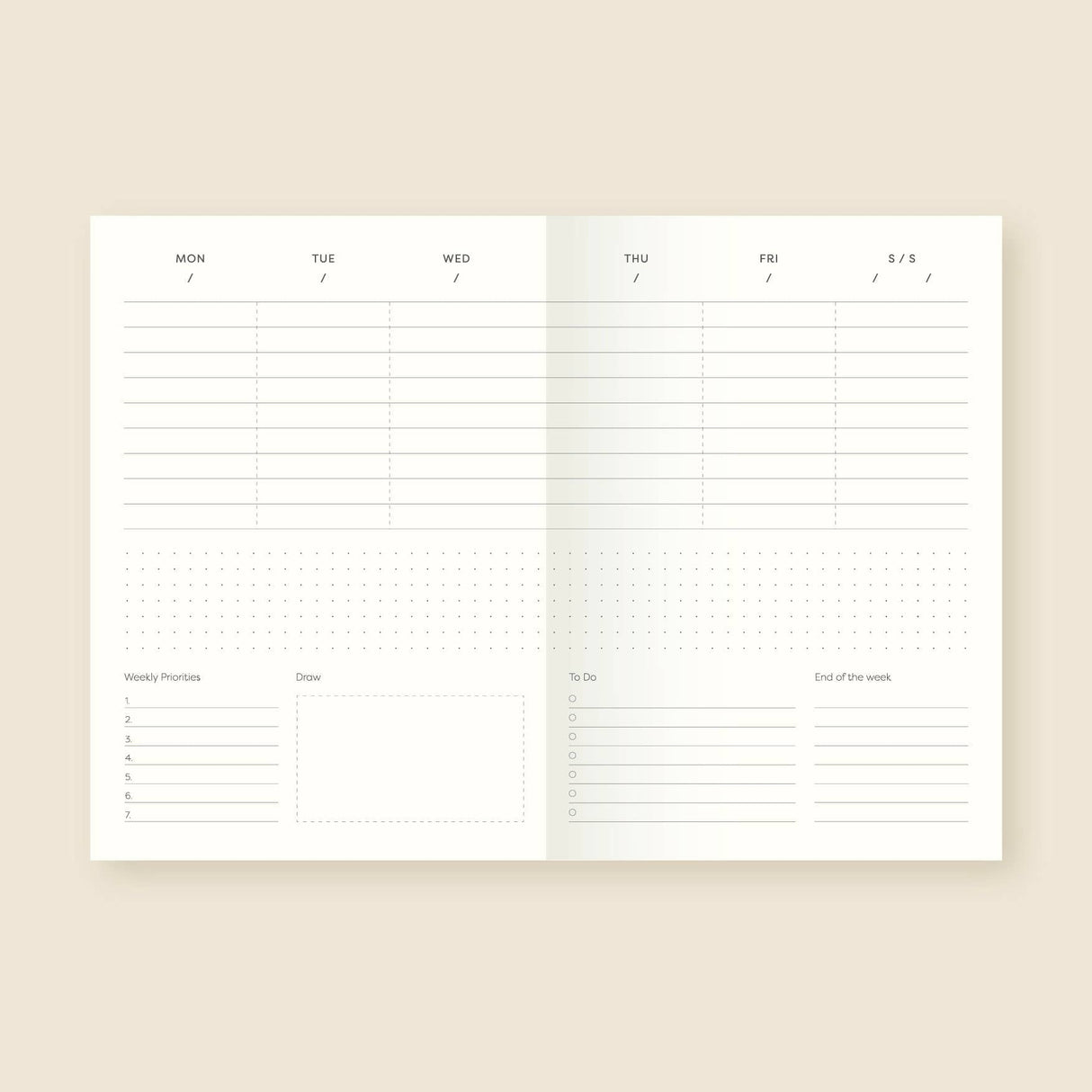 Weekly planner (Hubi)