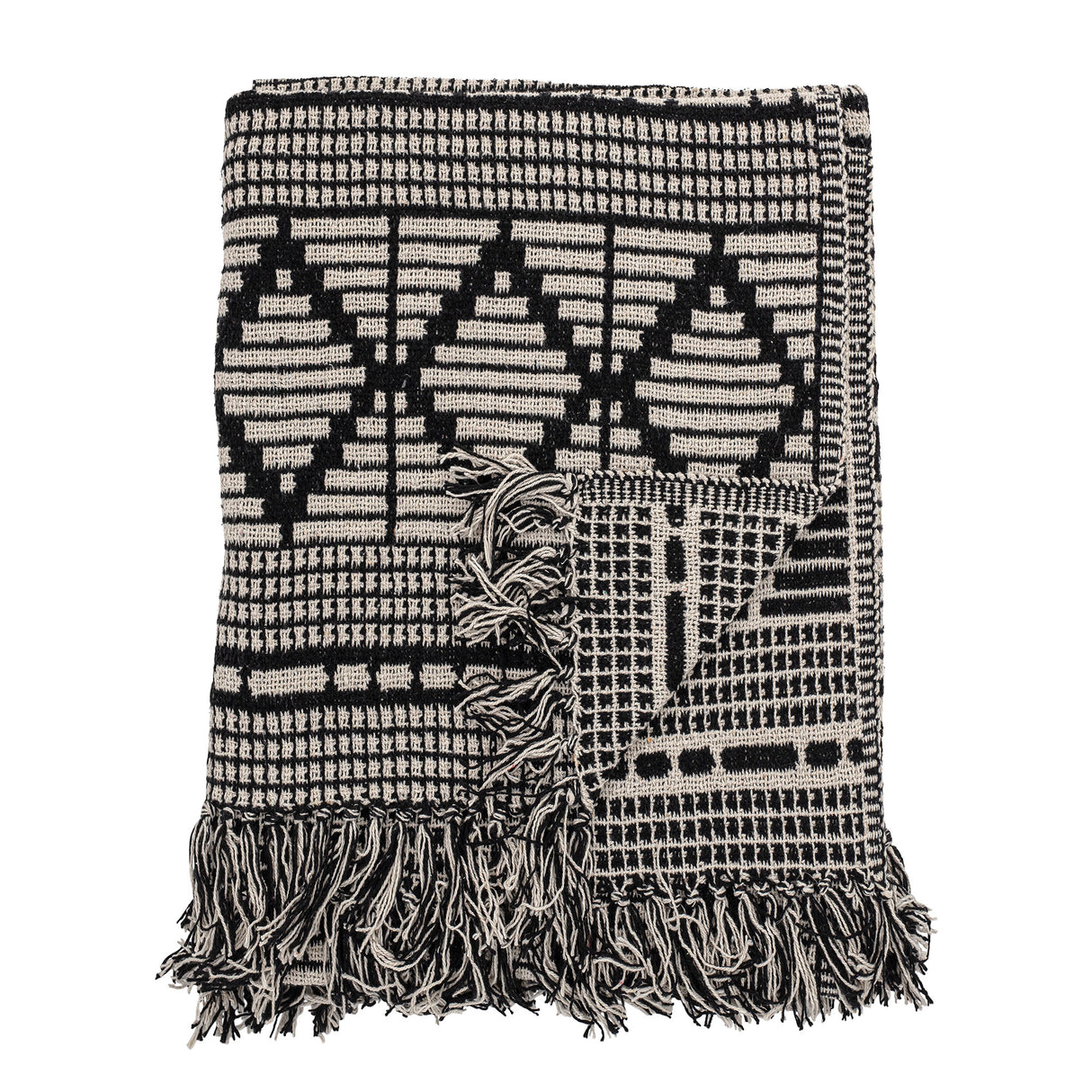 Gutte recycled throw (black)