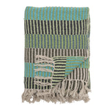 Isnel recycled throw (green)