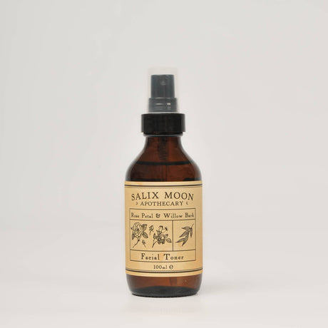 Rose water & willow bark facial toner