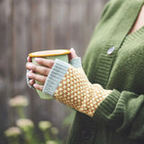 Lambswool wrist warmers