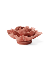 Champagne Pink Rose ceramic flower
