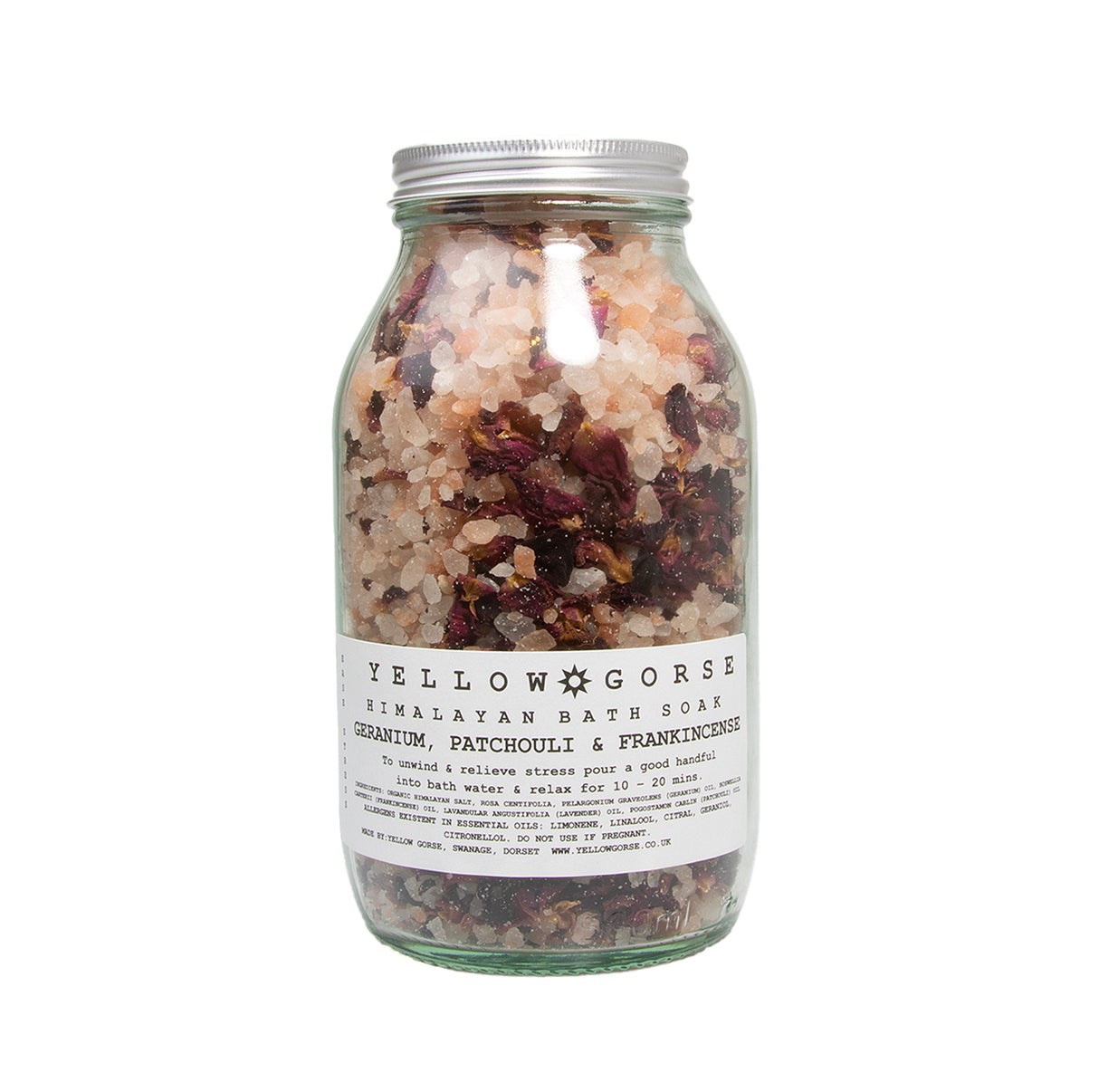 De-stress Himalayan bath salt soak