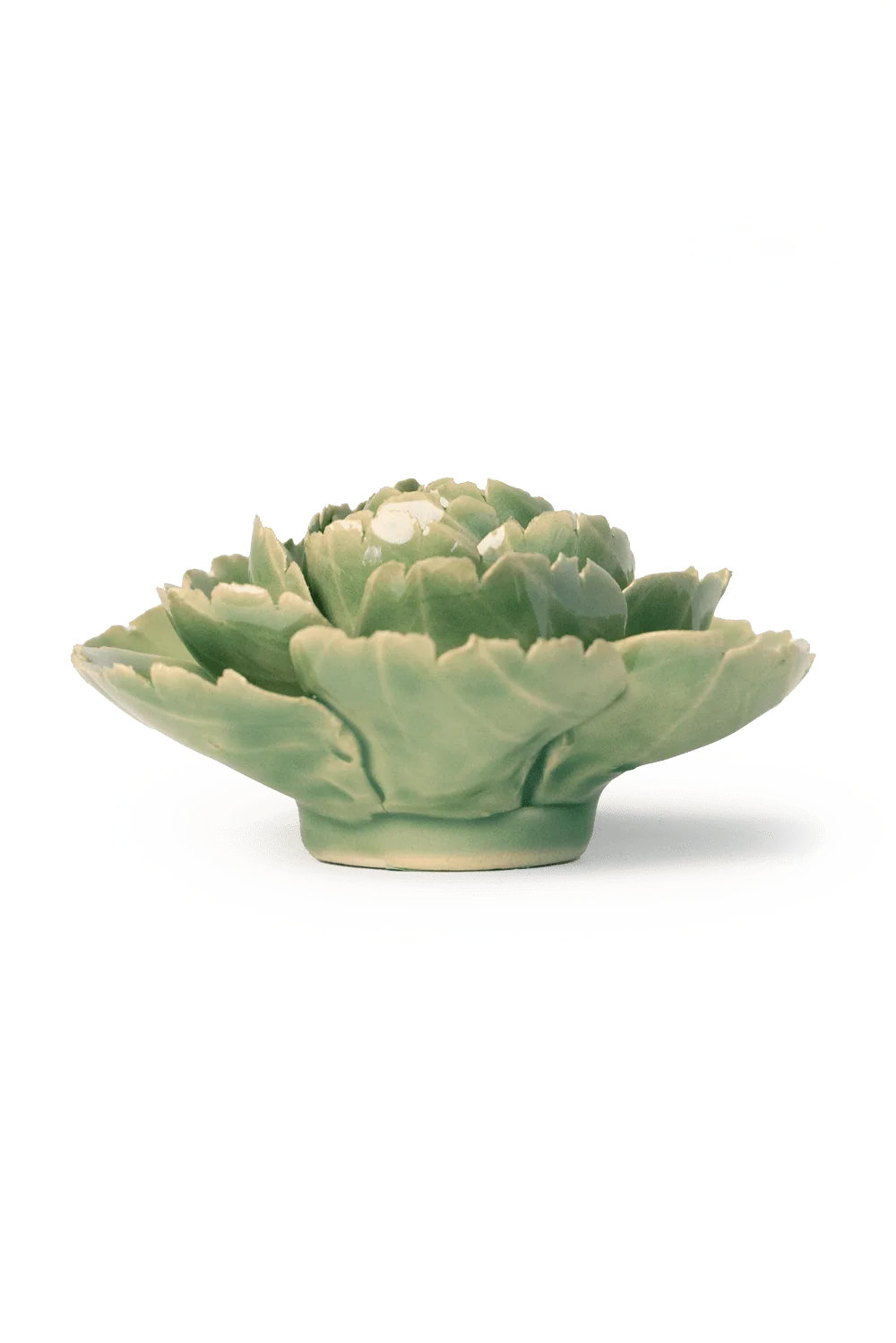 Jade English Rose ceramic flower
