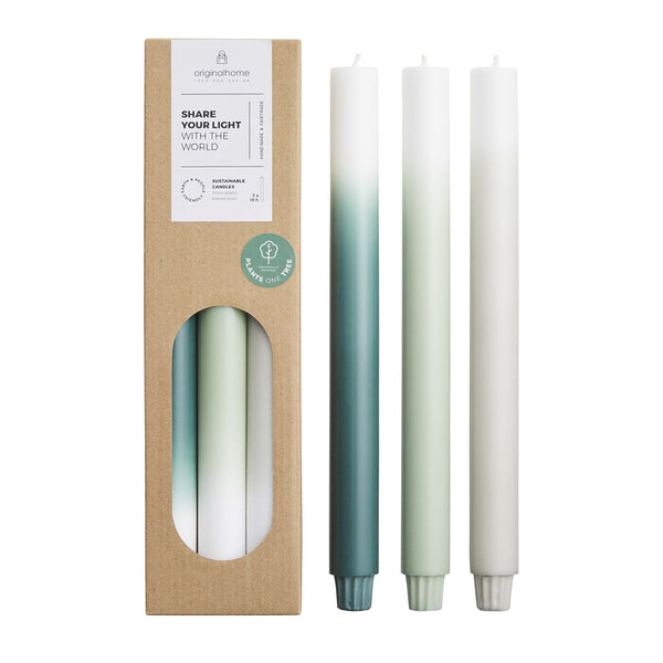 Gradient candle (Meadow)