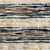 Woven sheepskin rug