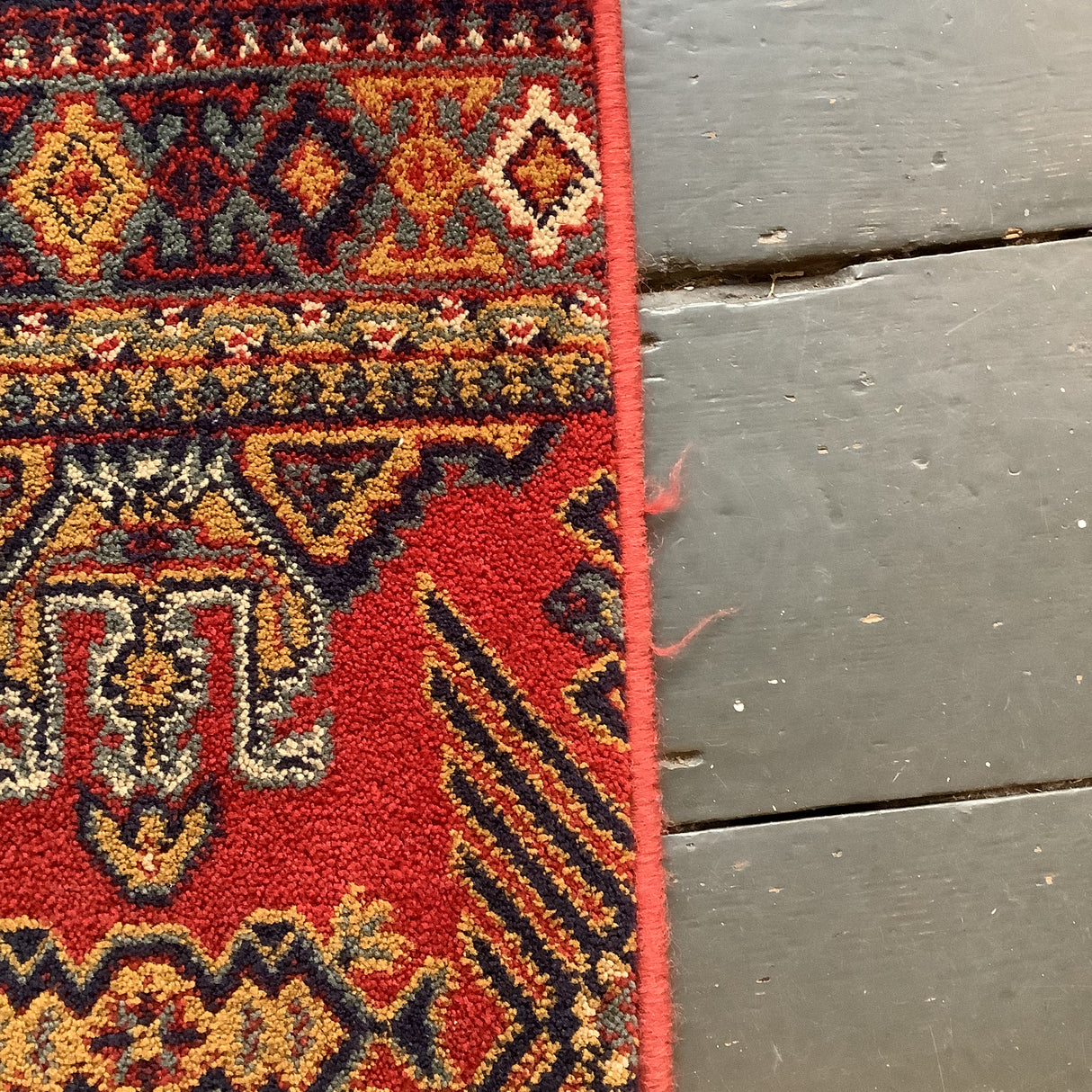 Vintage wool runner