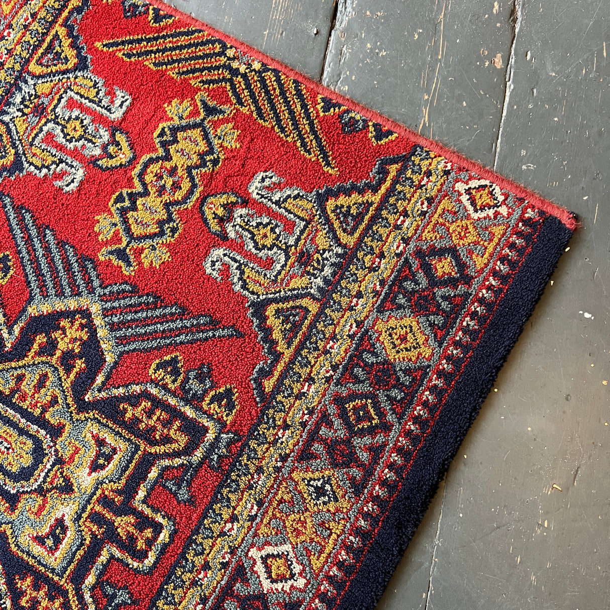 Vintage wool runner