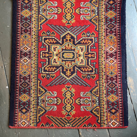 Vintage wool runner